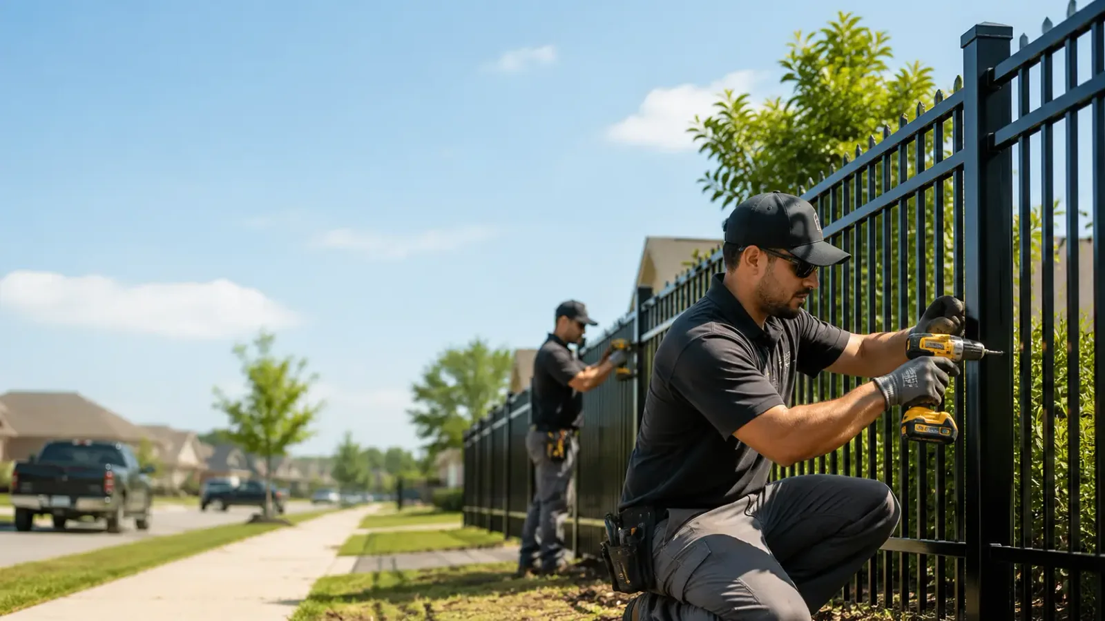 Metal Fence Installation in Lucama, NC